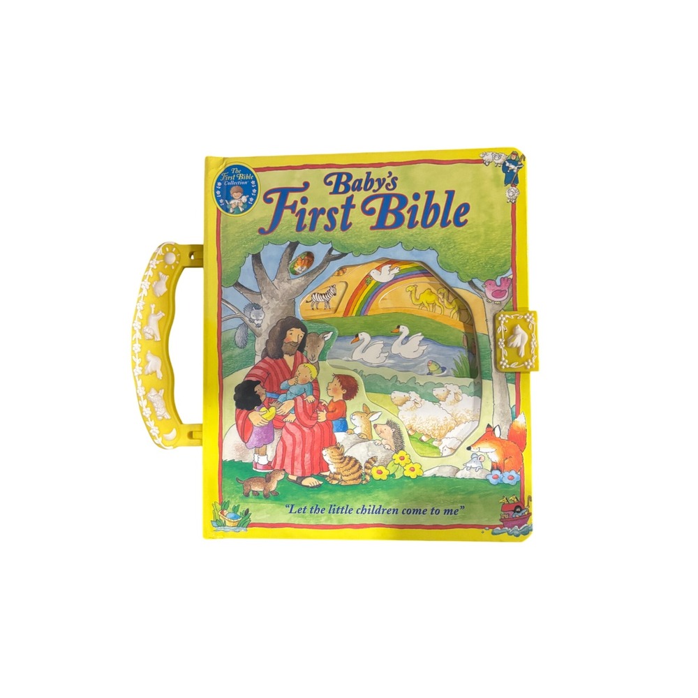 Baby's First Bible Handle Board Book Religious Stories for Toddlers